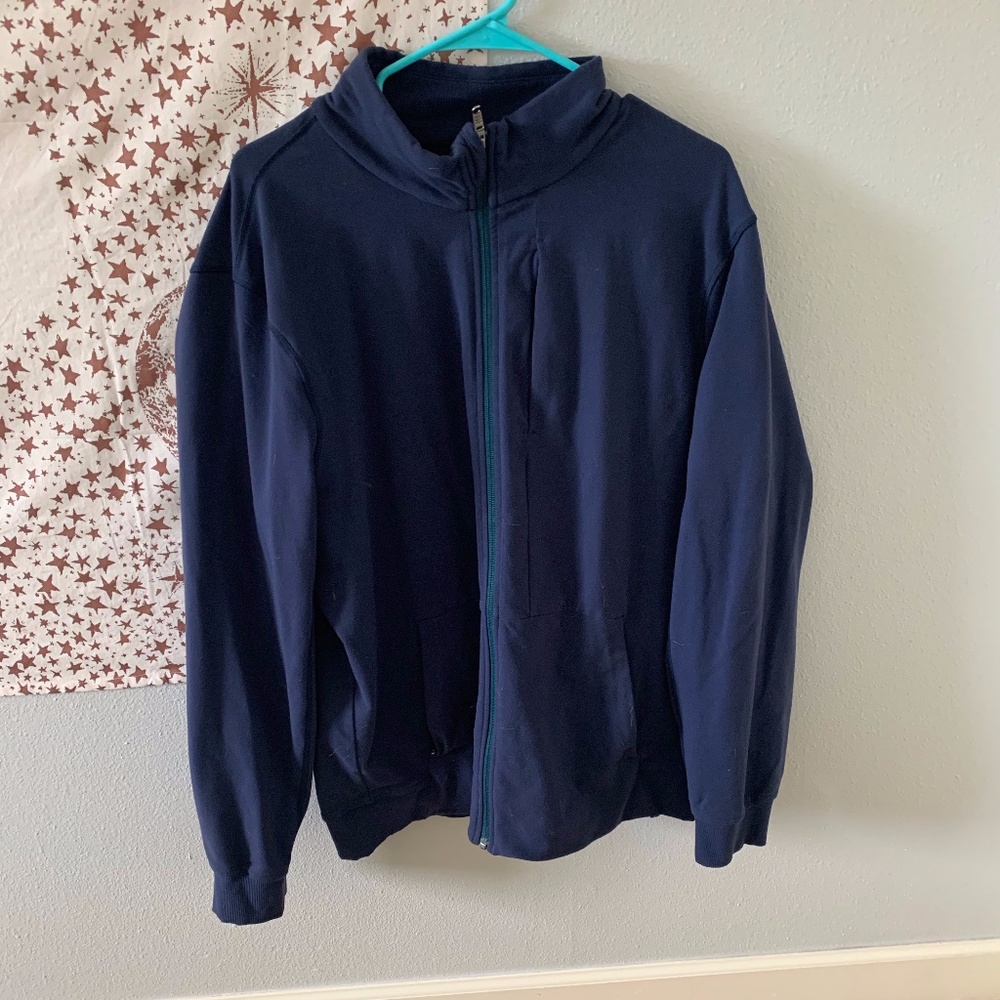 Men's Lululemon Navy Blue Athletic Jacket